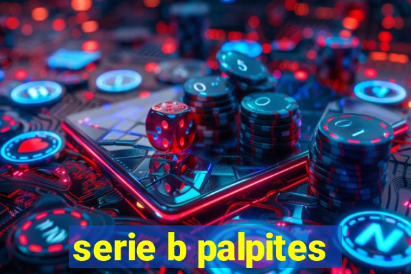 serie b palpites