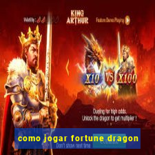 como jogar fortune dragon