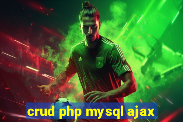 crud php mysql ajax