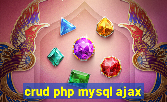 crud php mysql ajax