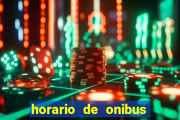 horario de onibus cruzeiro x cachoeira