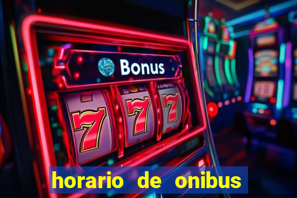 horario de onibus cruzeiro x cachoeira