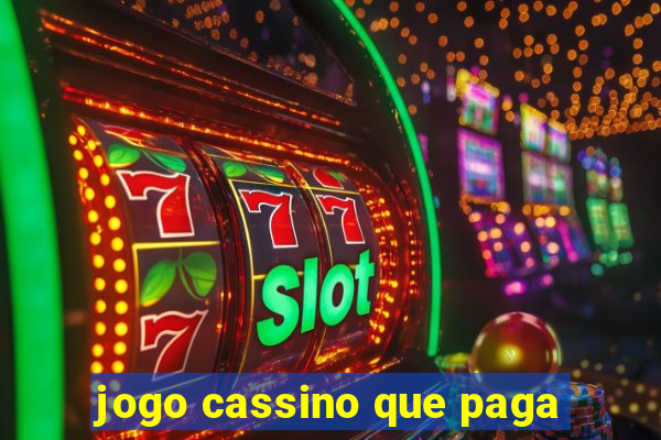 jogo cassino que paga