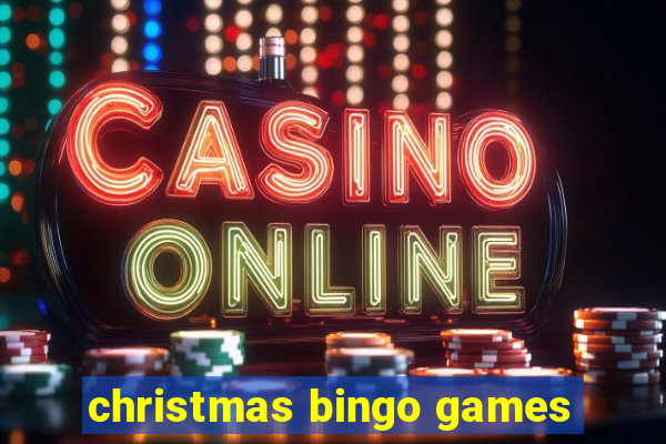 christmas bingo games