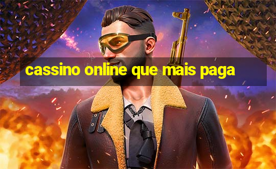 cassino online que mais paga