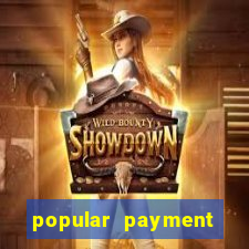 popular payment methods online casinos