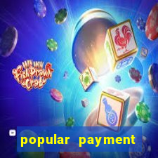 popular payment methods online casinos