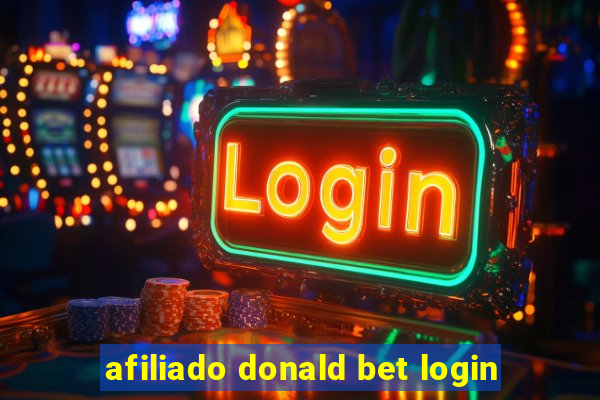 afiliado donald bet login