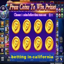 betting in california