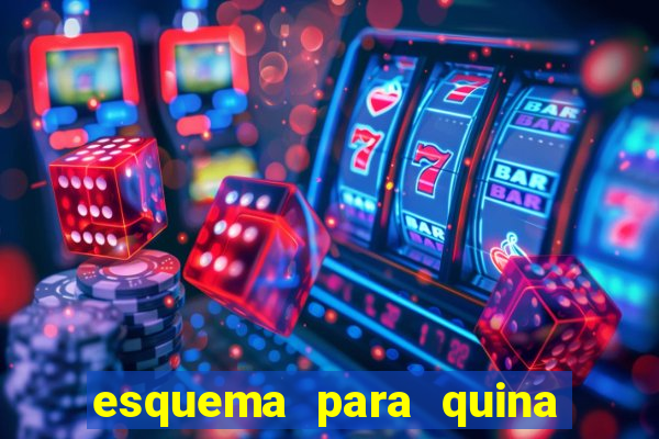 esquema para quina com 20 dezenas