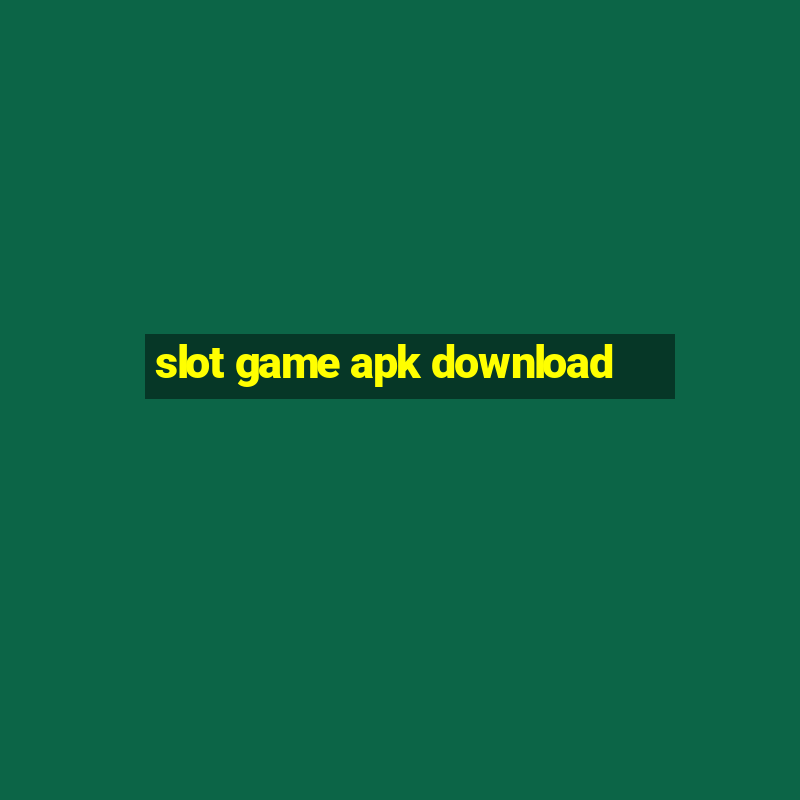 slot game apk download