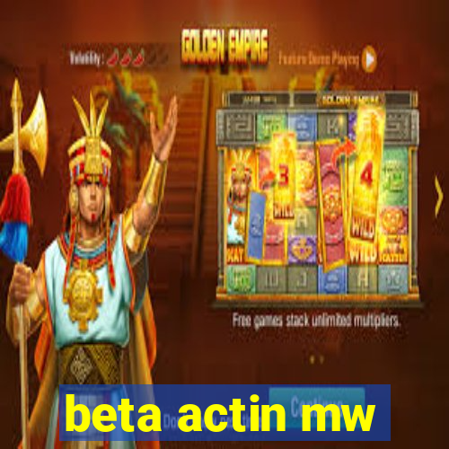 beta actin mw