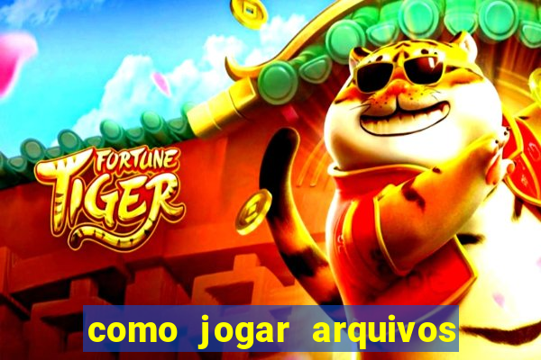 como jogar arquivos na nuvem