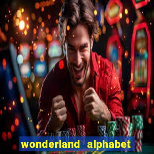 wonderland alphabet comic studio