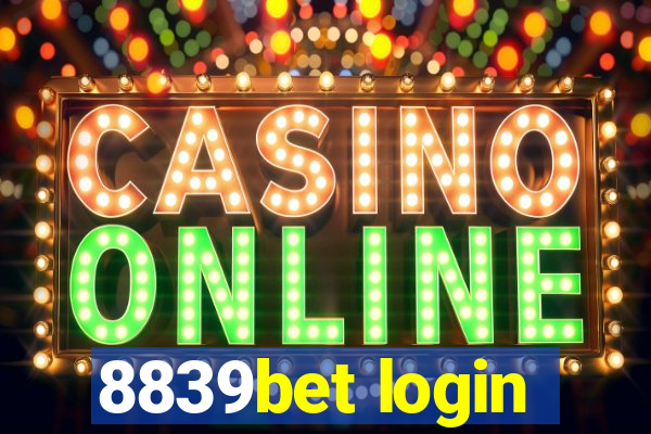 8839bet login