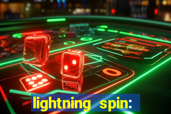 lightning spin: vegas slots