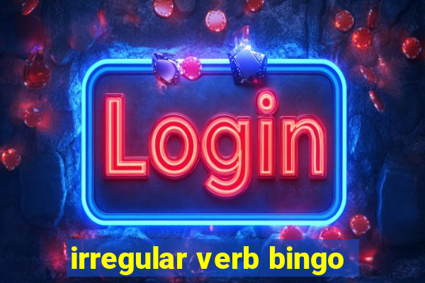 irregular verb bingo