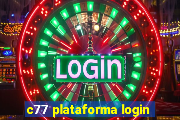 c77 plataforma login