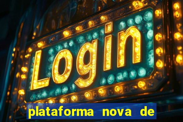 plataforma nova de 3 reais