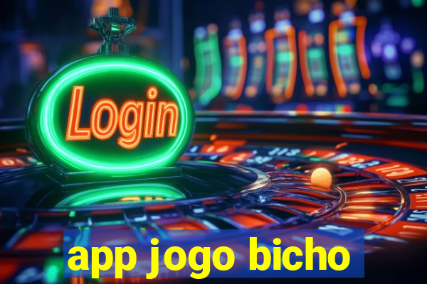 app jogo bicho