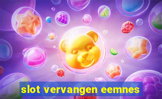 slot vervangen eemnes