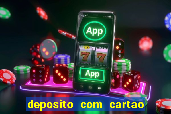 deposito com cartao de debito