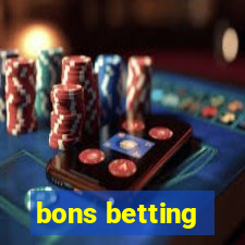 bons betting