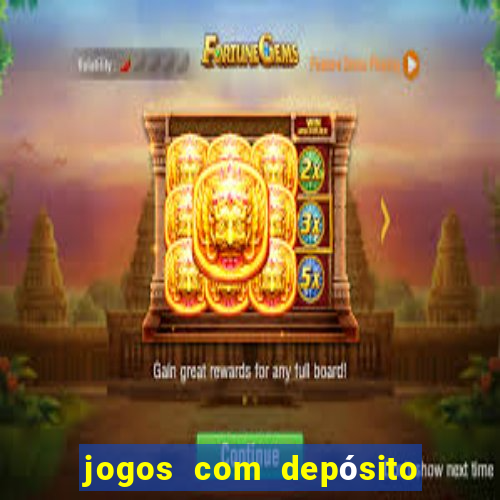 jogos com depósito de 5 reais