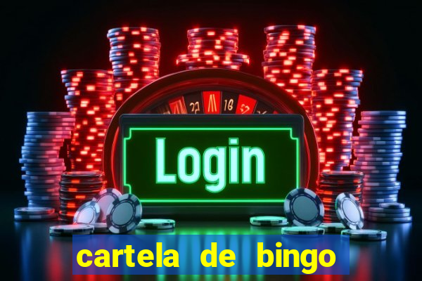 cartela de bingo do alfabeto para imprimir