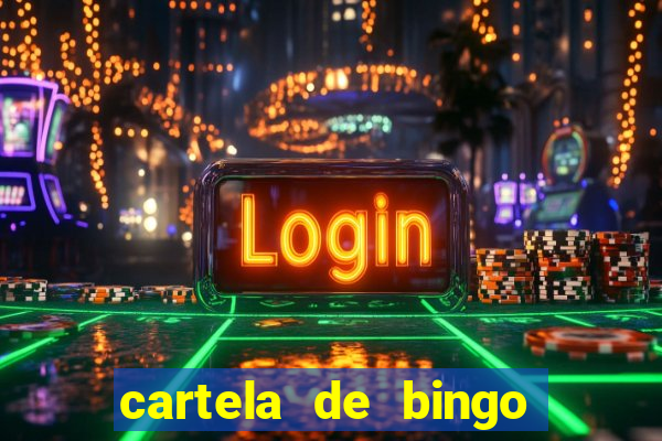 cartela de bingo do alfabeto para imprimir