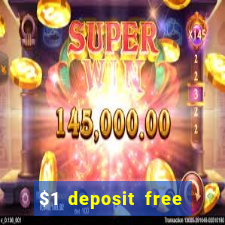 $1 deposit free spins casino