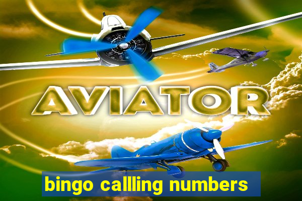 bingo callling numbers