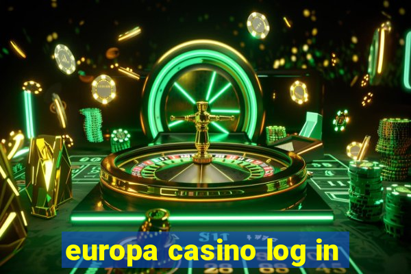 europa casino log in