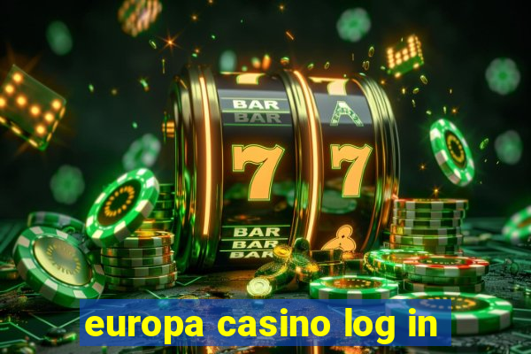 europa casino log in