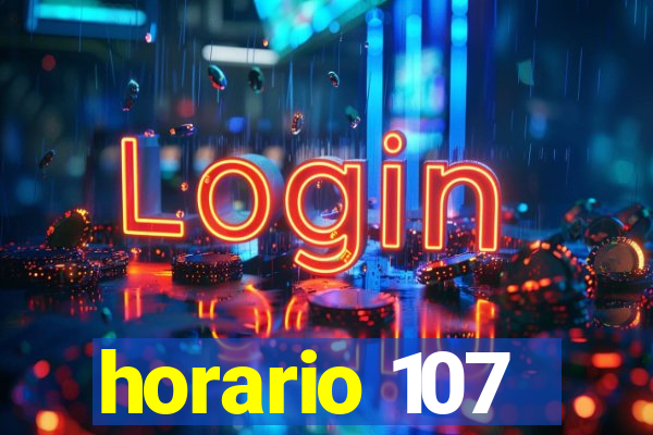 horario 107