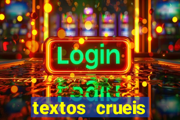 textos crueis demais pdf