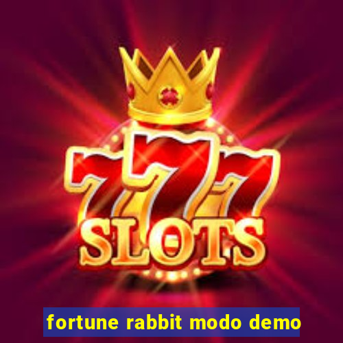 fortune rabbit modo demo