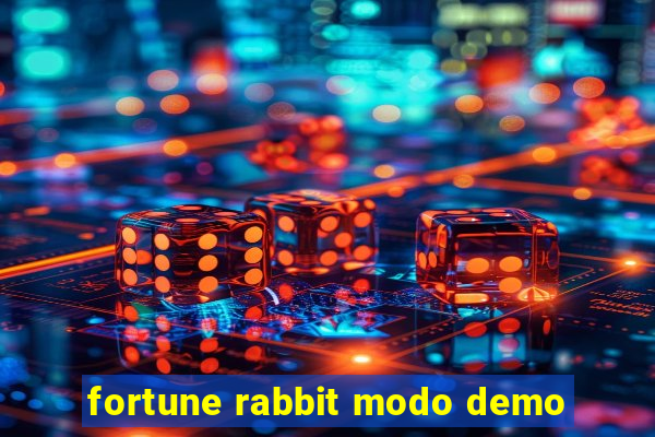 fortune rabbit modo demo