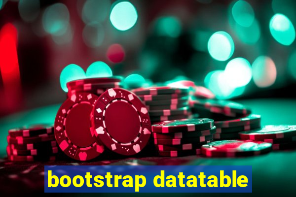 bootstrap datatable