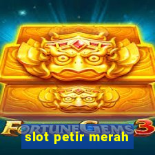 slot petir merah