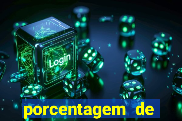 porcentagem de jogos slots