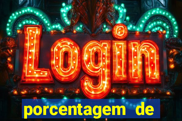 porcentagem de jogos slots