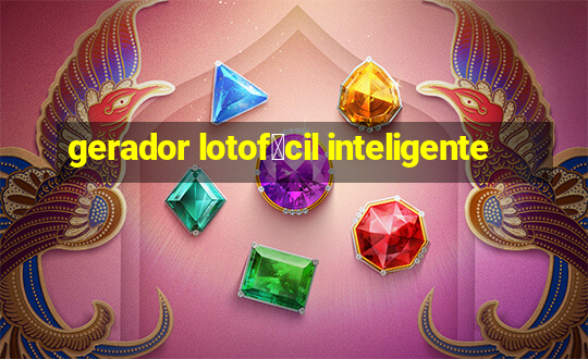 gerador lotof谩cil inteligente