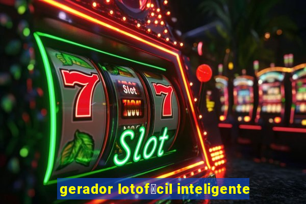 gerador lotof谩cil inteligente