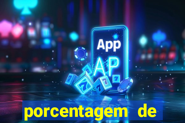 porcentagem de ganhos slots