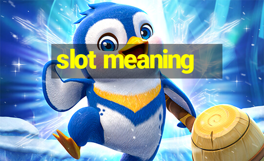 slot meaning