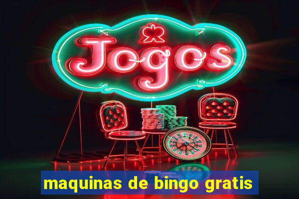 maquinas de bingo gratis