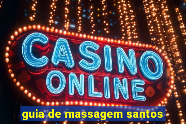 guia de massagem santos