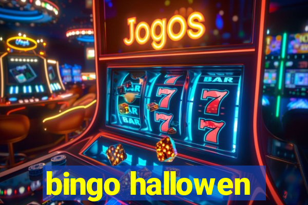 bingo hallowen