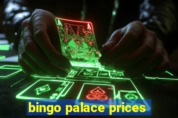 bingo palace prices